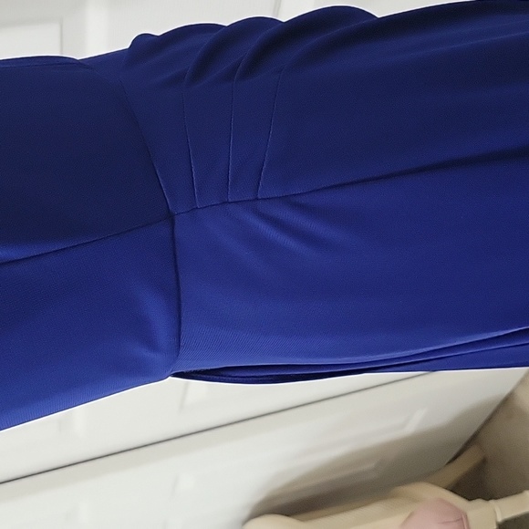 bcbg maxazria Dress Size M NWT Deep Royal Blue - Picture 7 of 8